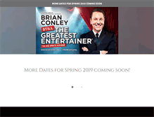Tablet Screenshot of brianconley.com